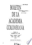 Boletín de la Academia Colombiana