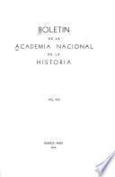 Boletín de la Academia Nacional de la Historia