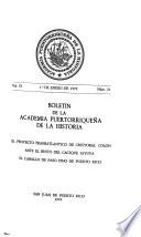 Boletín de la Academia Puertorriqueña de la Historia