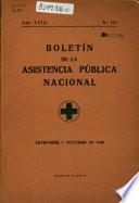 Boletín de la asistencia pública nacional