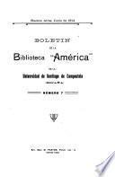Boletin de la Biblioteca América de la Universidad de Santiago de Compostela (España).