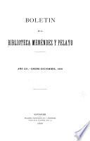 Boletín de la Biblioteca Menéndez y Pelayo