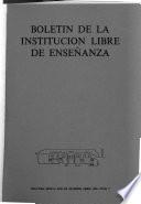 Boletín de la Institución Libre de Enseñanza