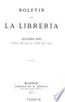 Boletin de la librería M. Murillo