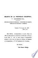 Boletín de la propiedad industrial y comercial