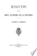 Boletín de la Real Academia de la Historia