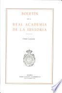Boletin de la Real Academia de la Historia Tomo CLXXXVI NÚMERO II AÑO 1989