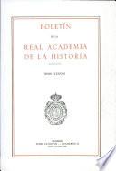 Boletin de la Real Academia de la Historia. TOMO CLXXXVII. NUMERO II. AÑO 1990