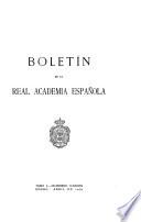 Boletín de la Real Academia Española