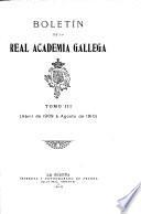Boletín de la Real Academia Gallega