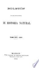 Boletín de la Real Sociedad Española de Historia Natural
