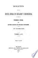 Boletín de la Revista general de legislación y jurisprudencia