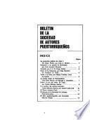 Boletín de la Sociedad de Autores Puertorriqueños