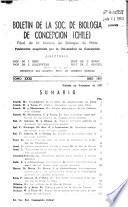 Boletín de la Sociedad de Biología de Concepción