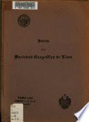 Boletín de la Sociedad Geográfica de Lima