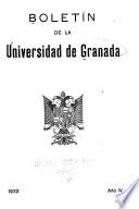 Boletín de la Universidad de Granada