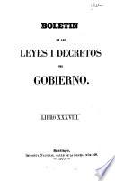 Boletín de las leyes i de las ordenes i decretos del gobierno