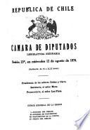 Boletín de las sesiones