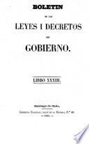 Boletin de leyes y decretos del gobierno
