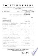 Boletín de Lima