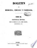 Boletín de medicina, cirugía y farmacia