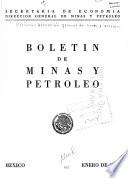 Boletín de minas y petróleo