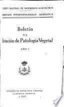 Boletín de patología vegetal y entomología agrícola