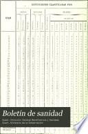 Boletín de sanidad