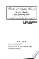 Boletín del Archivo General de la Nación