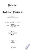 Boletin del Archivo Nacional