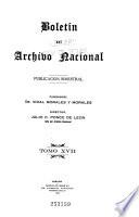 Boletin del Archivo Nacional