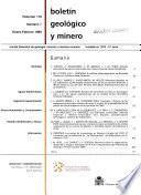 Boletín del Instituto Geológico y Minero de España