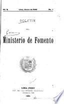 Boletín del Ministerio de Fomento