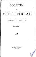 Boletín del Museo social