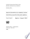 Boletín estadístico de América Latina