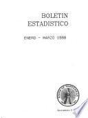 Boletín estadístico
