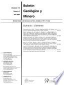Boletín geológico y minero