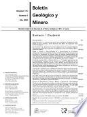 Boletín geológico y minero