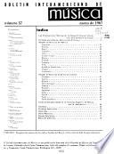 Boletín interamericano de música