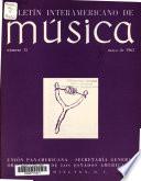 Boletín interamericano de música