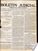 Boletín judicial