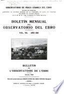 Boletín mensual del Observatorio del Ebro