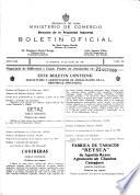 Boletín oficial de la Oficina Nacional de Invenciones, Información Técnica y Marcas
