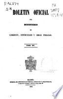 Boletín oficial del Ministerio de Comercio, Instrucción y Obras Públicas