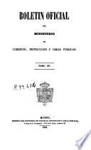 Boletín oficial del Ministerio de Comercio, Instrucción y Obras Públicas