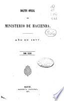 Boletín oficial del Ministerio de Hacienda