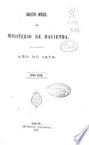 Boletín oficial del Ministerio de Hacienda
