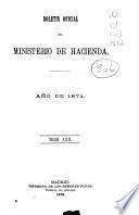 Boletín oficial del Ministerio de Hacienda