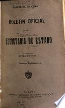Boletin oficial ...