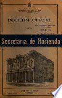 Boletín oficial